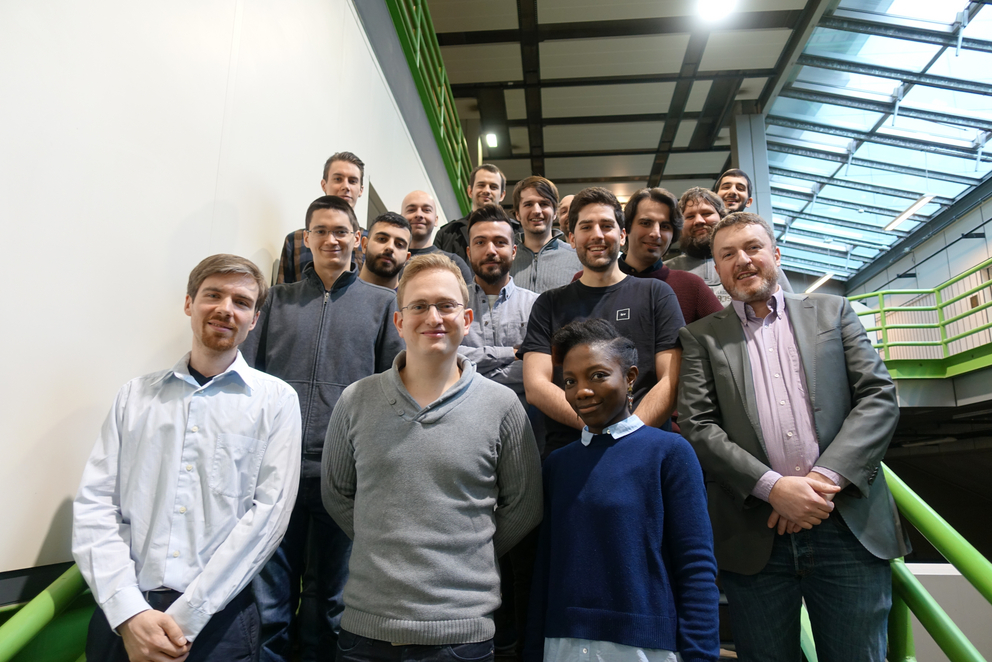 Studenten und Betreuer im WS 2016/17
